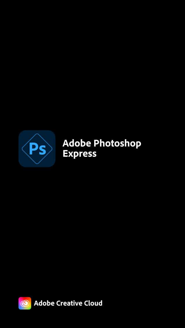 The free Photoshop Express app by Adobe