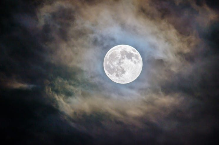 How To Photograph the Moon with Clouds