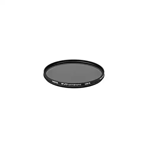 Hoya Evo Antistatic CPL Circular Polarizer Filter - 95mm - Dust/Stain/Water Repellent, Low-Profile Filter Frame