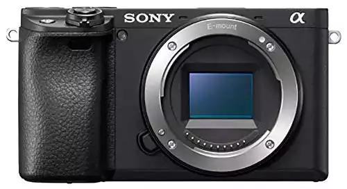 Sony Alpha a6400 Mirrorless Camera: Compact APS-C Interchangeable Lens Digital Camera with Real-Time Eye Auto Focus, 4K Video & Flip Up Touchscreen – E Mount Compatible Cameras – ILCE-...
