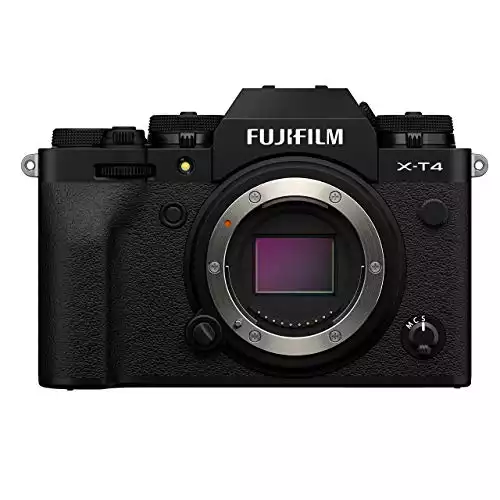 Fujifilm X-T4 Mirrorless Camera Body – Black