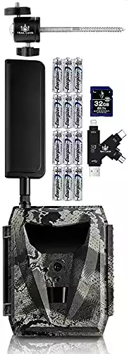 Spartan GoCam Ghost AT&T 4G LTE Cellular Trail Camera with Batteries, SD Card, Card Reader, Mount