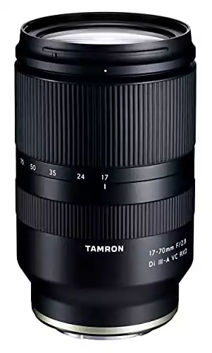 腾龙 17-70mm f/2.8 Di III-A VC RXD 镜头适用于索尼 E APS-C 无反光镜相机