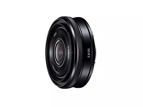 Sony SEL-20F28 E-Mount 20mm F2.8 Prime Fixed Lens