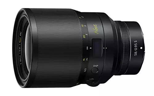 NIKON NIKKOR Z 58mm f/0.95 S Noct Ultra-Shallow Depth of Field Prime Lens for Nikon Z Mirrorless Cameras