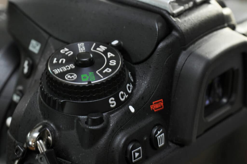 What are the different types of camera shooting modes?