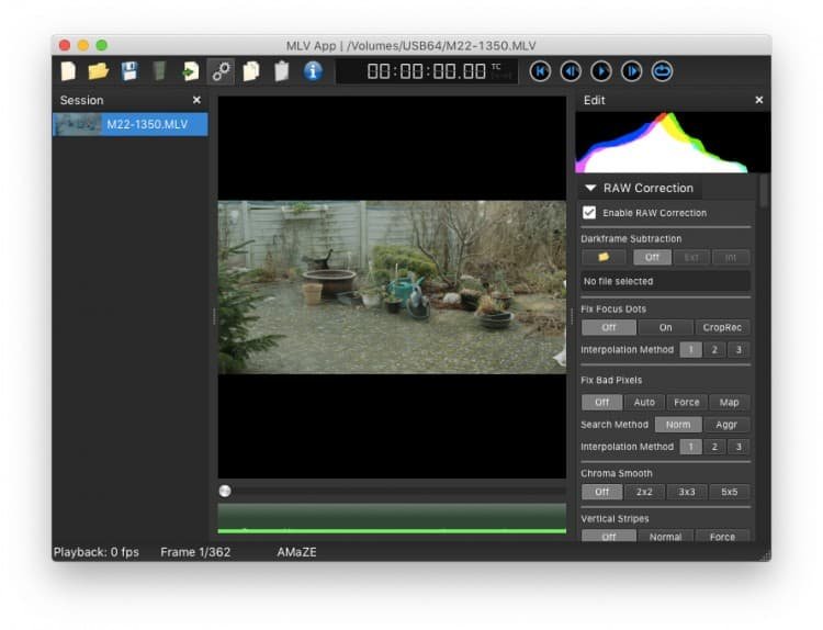 Shoot RAW video on canon cameras