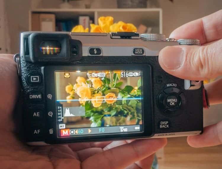 how to fix focus peaking on the fuji X-E1